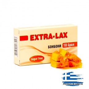 Extra Lax, caramele fără zahăr